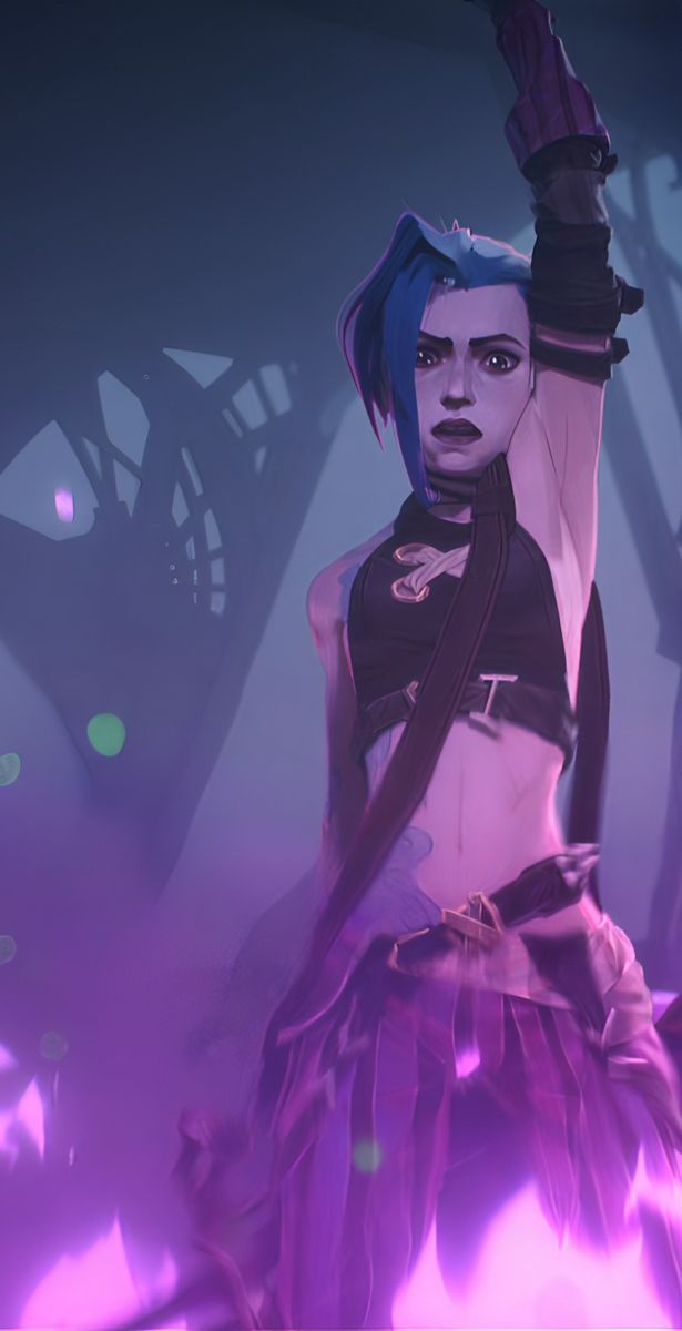 Ððjinx aesthetic wallpaperðð in league of legends characters league of legends video league of legends poster