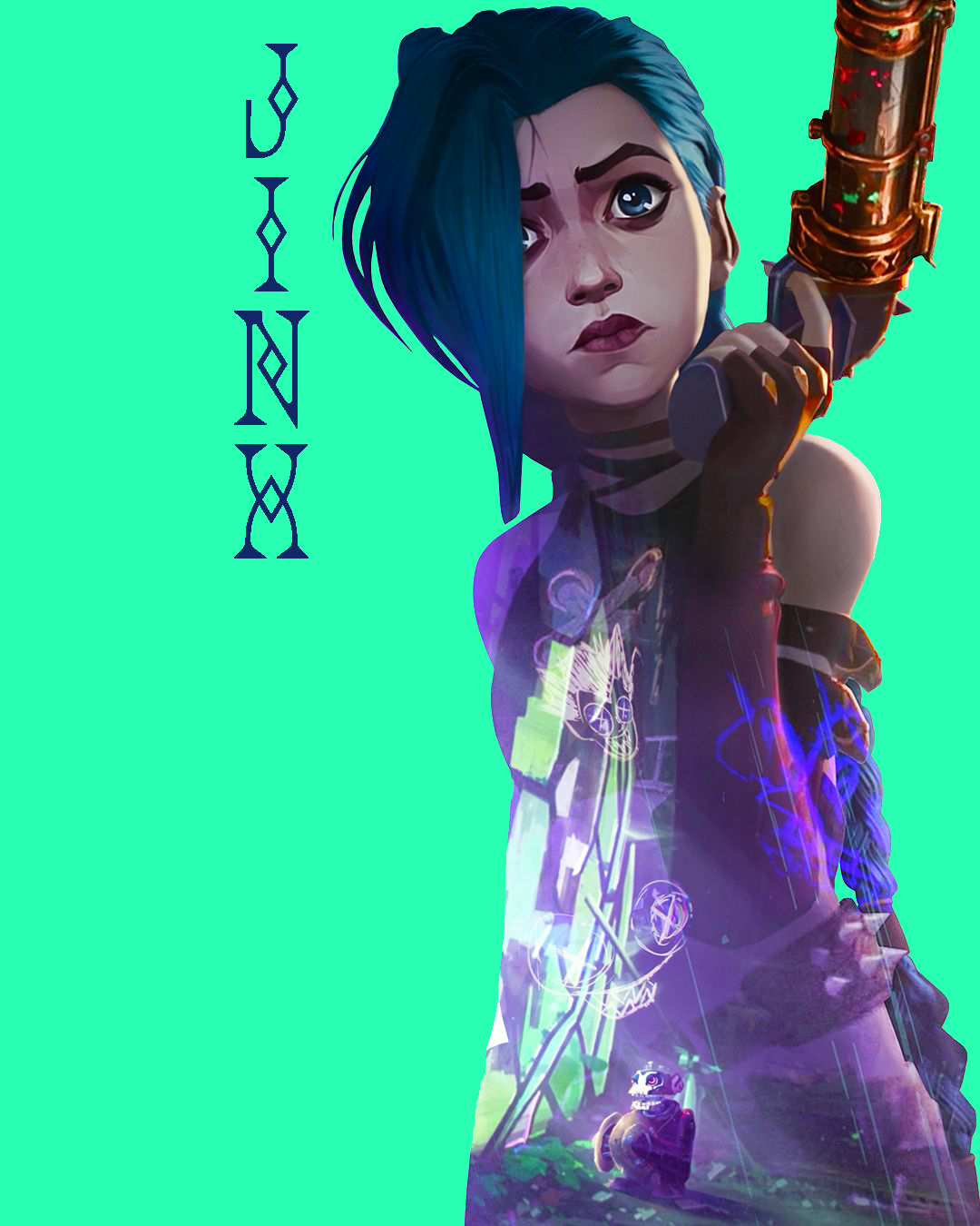 Jinx arcane wallpapers