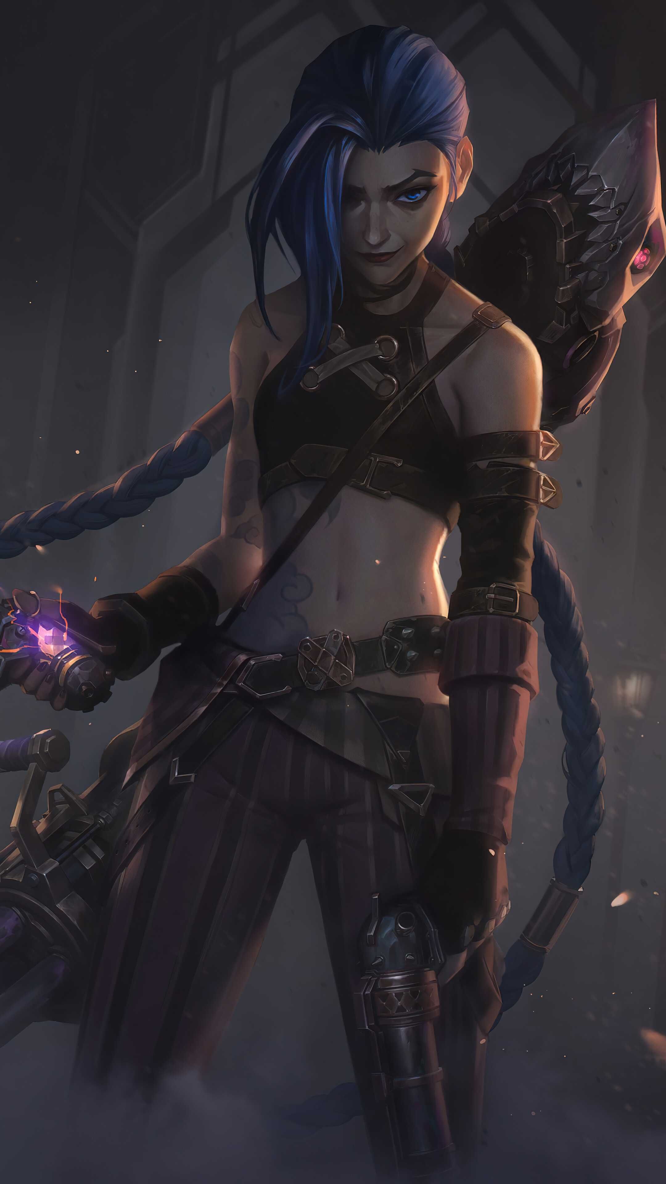 Download free jinx arcane wallpaper discover more anime arcane arcane lol jinx league ofâ league of legends poster jinx league of legends league of legends