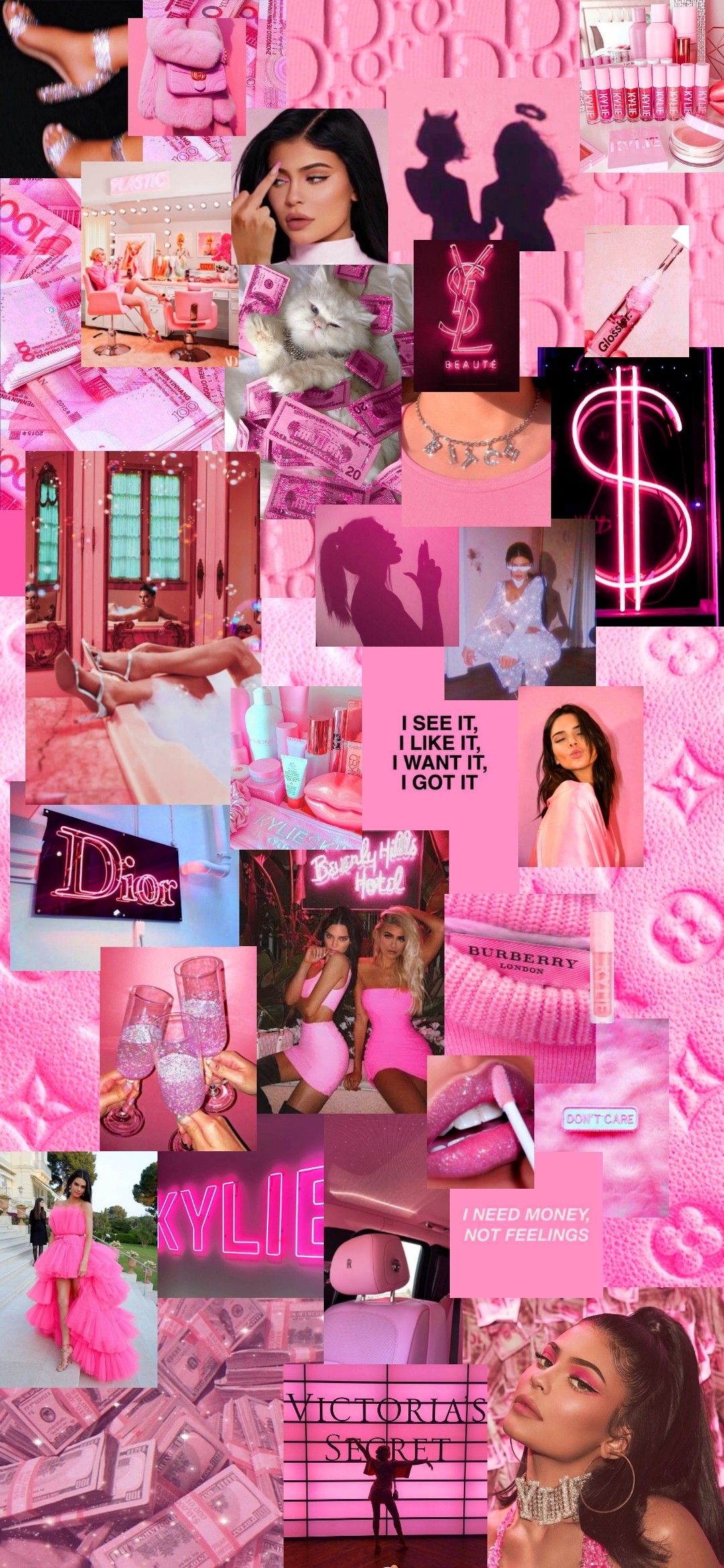 Kylie kendall jenner aesthetic wallpaper ðï pink tumblr aesthetic pink wallpaper girly iphone wallpaper girly