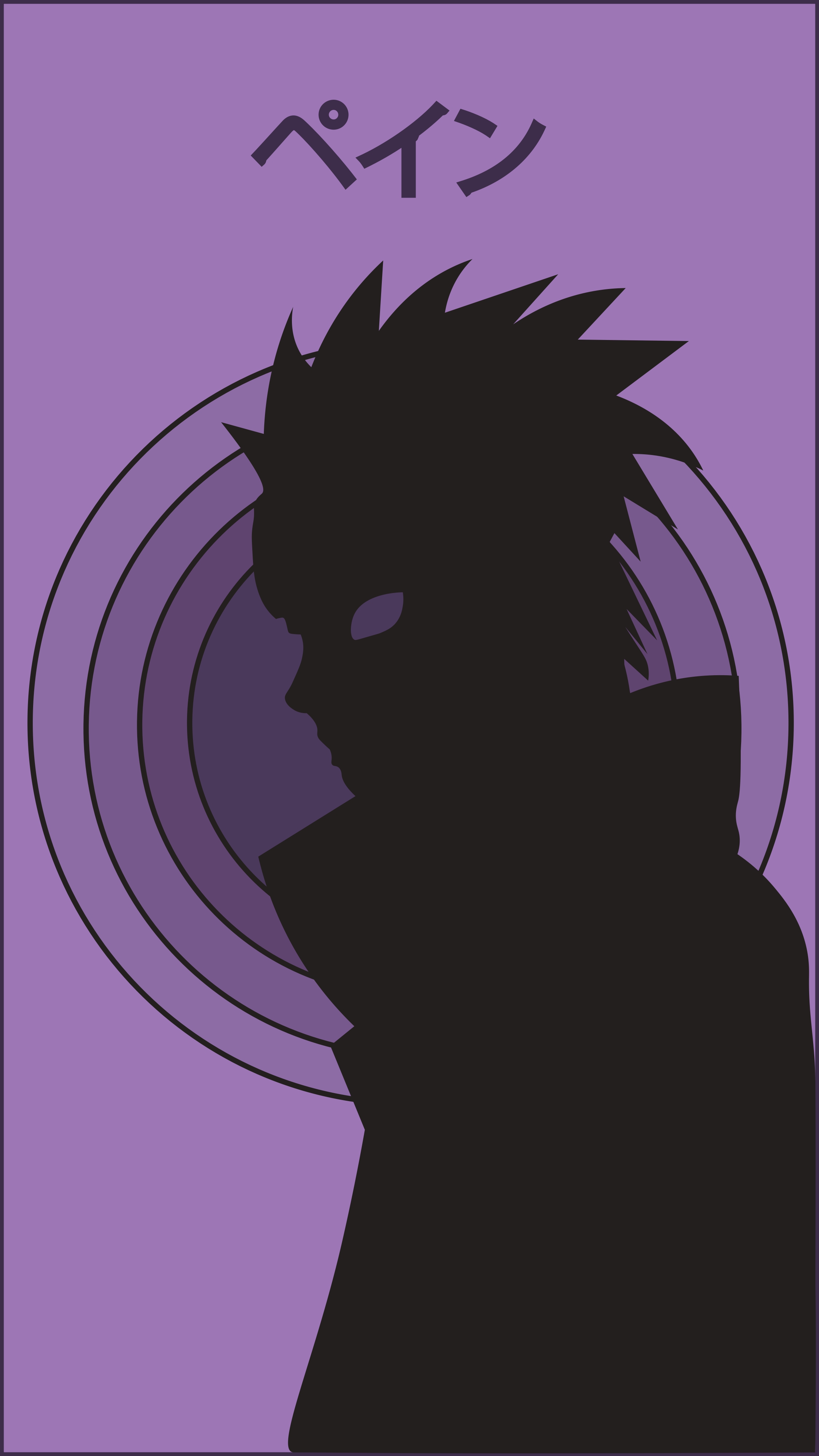 Pain minimalistic wallpaper enjoy rnaruto