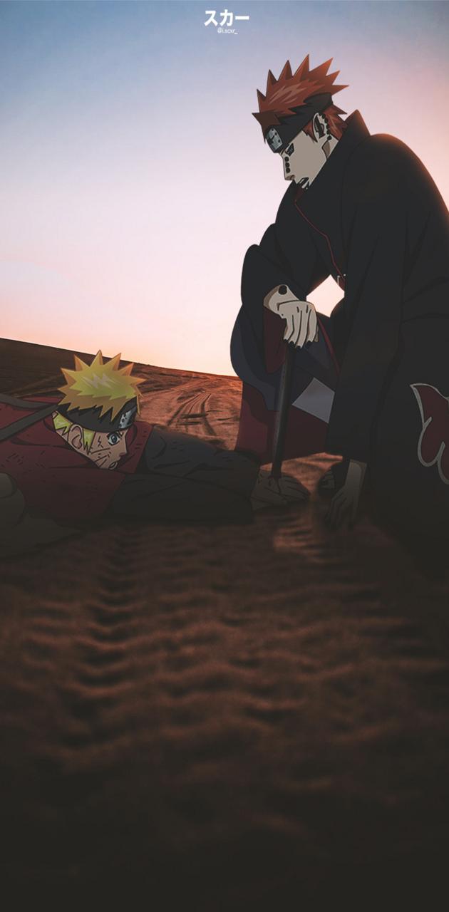 Naruto x pain wallpaper by iscxr