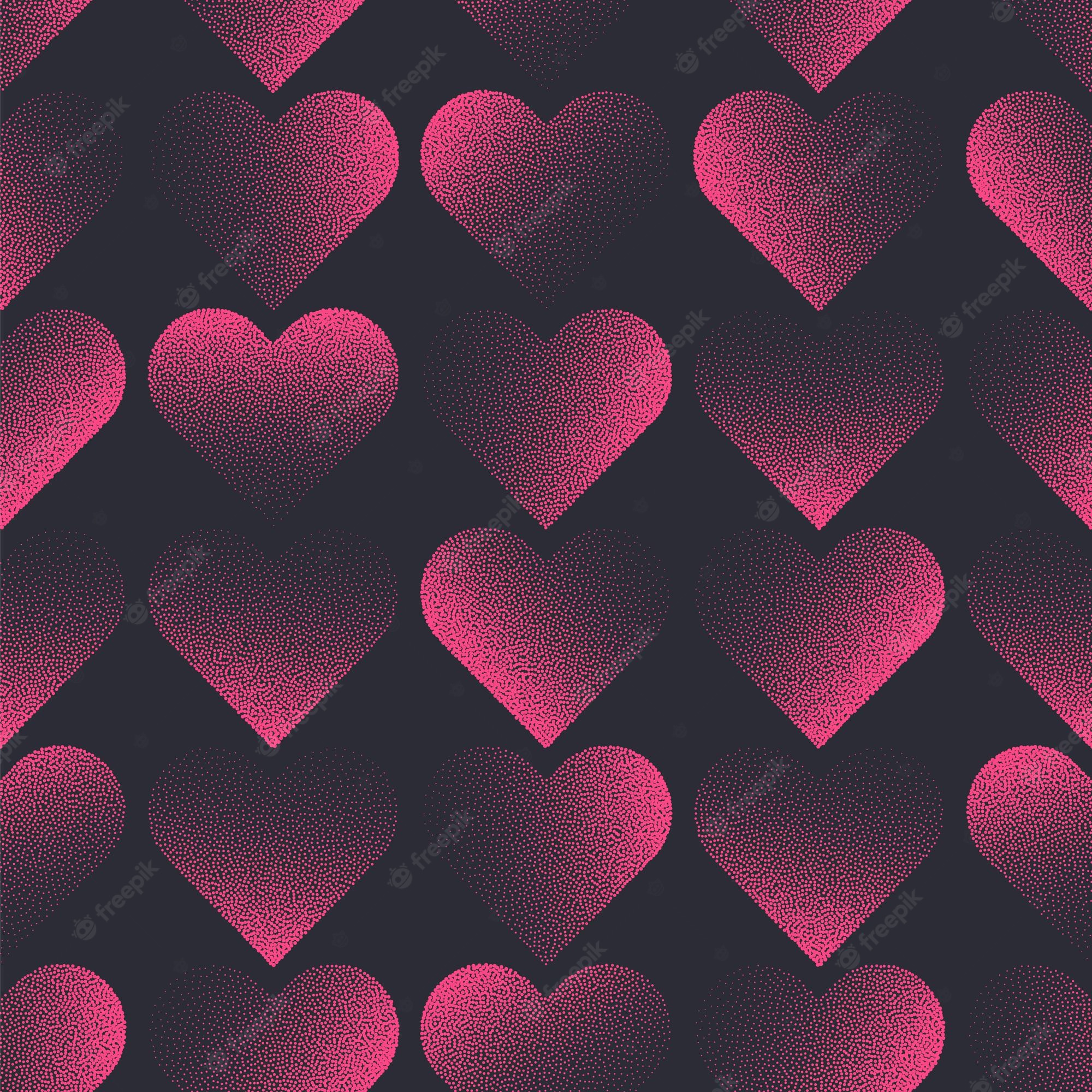 Premium Vector  Nested pink hearts abstract background with vibrant colors  love concept abstract background