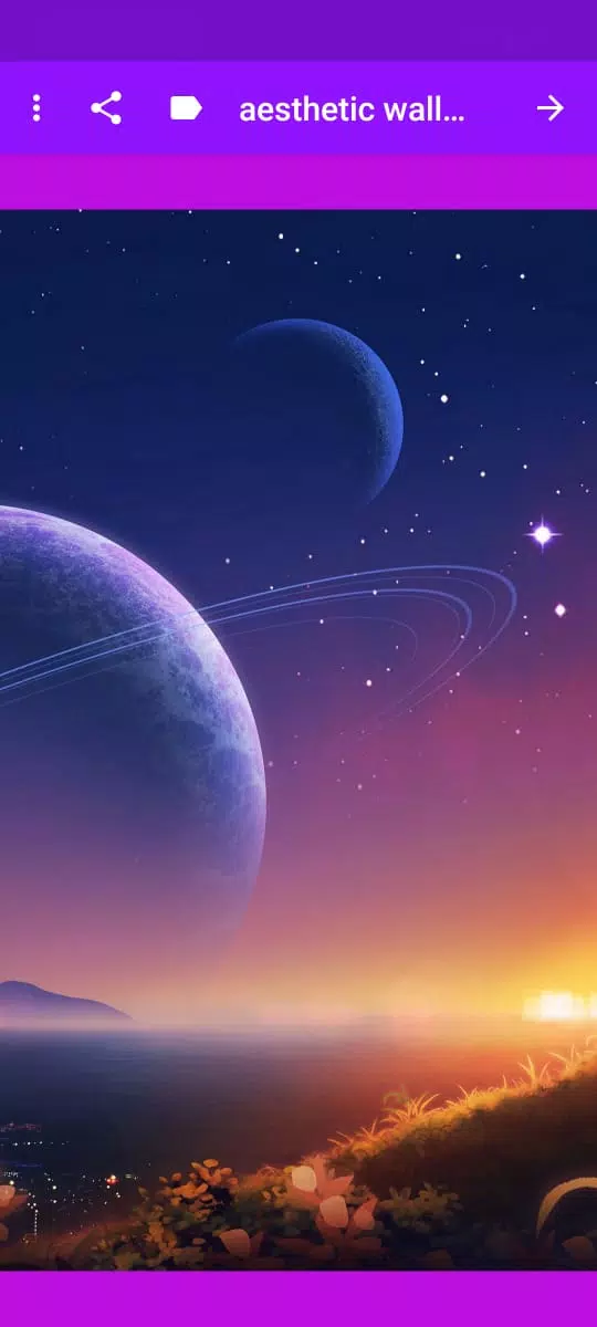 Aesthetic wallpapers planets apk pour android tãlãcharger
