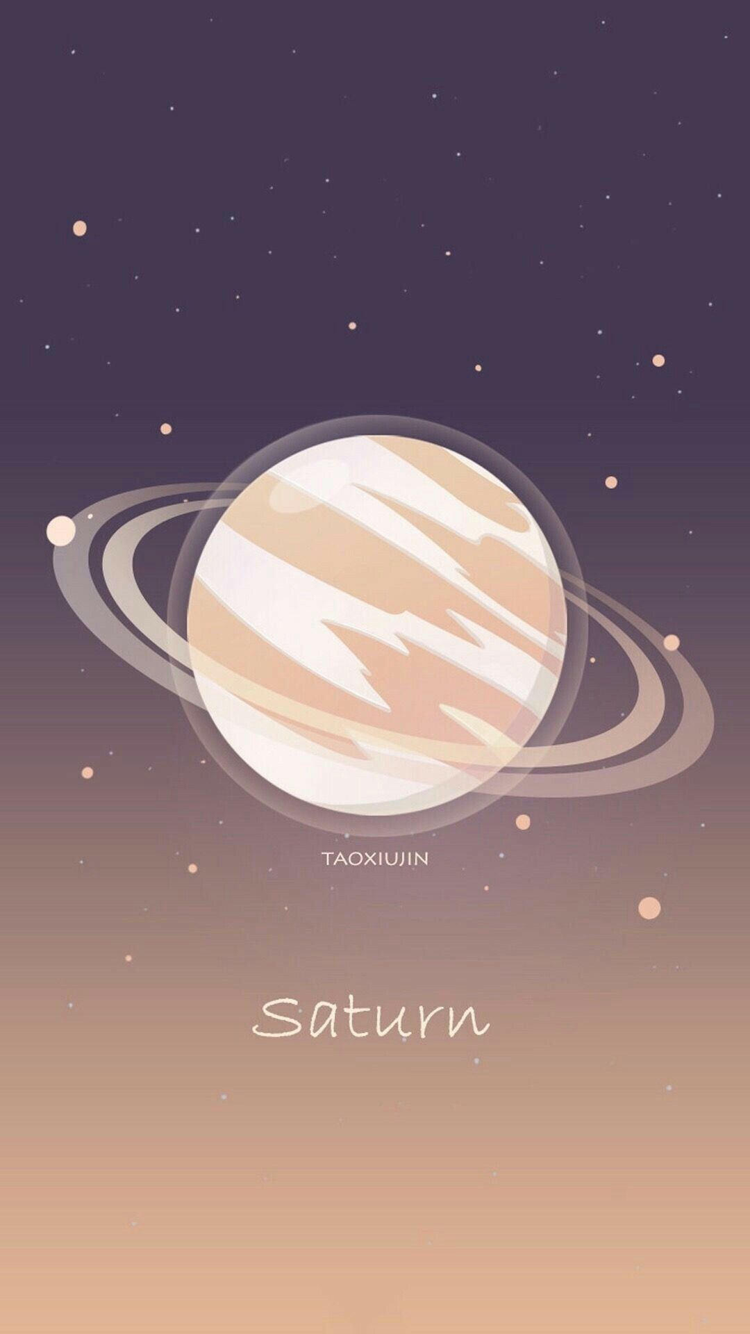 Saturn aesthetic wallpapers