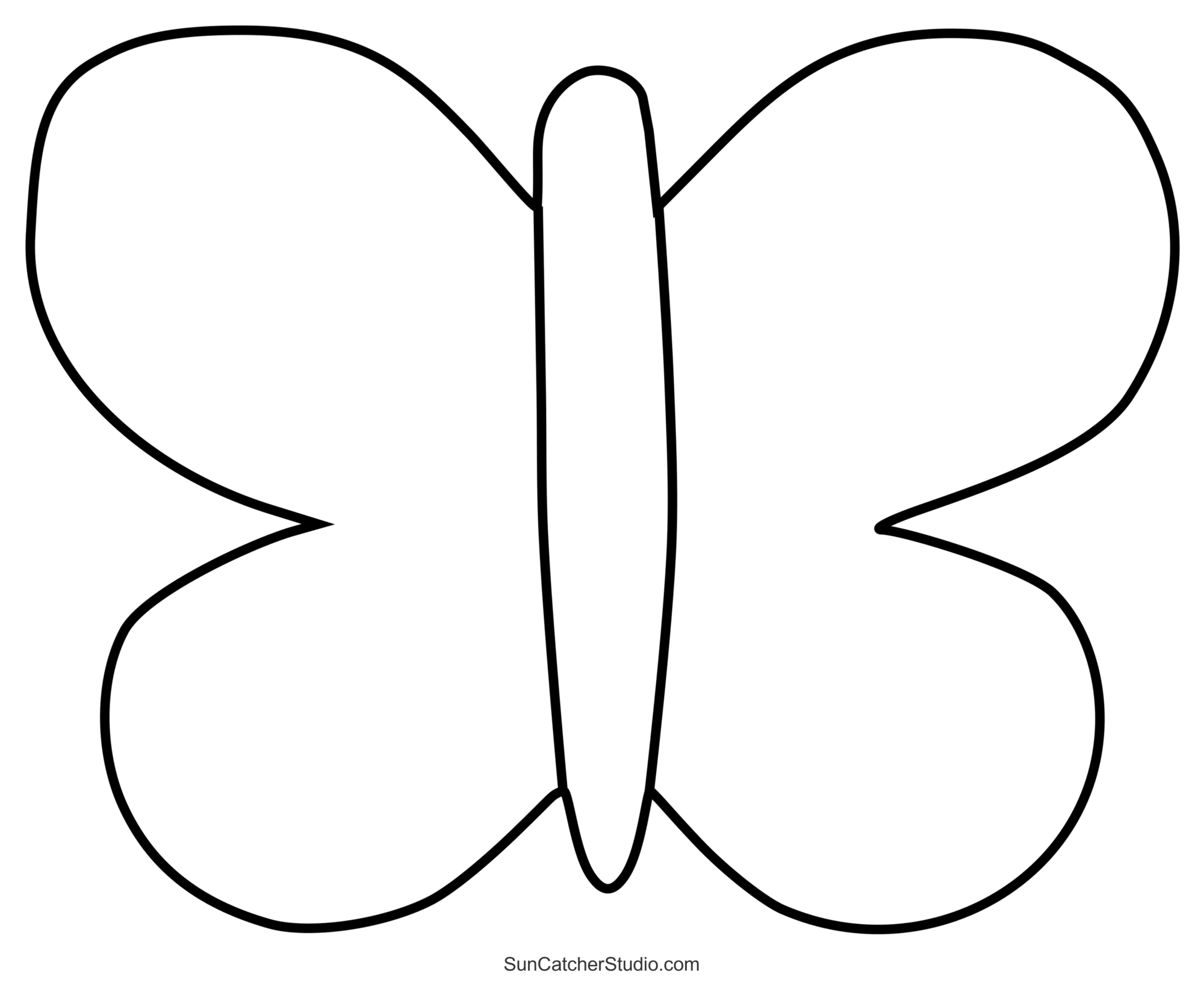 Butterfly svg files printable templates patterns clipart â diy projects patterns monograms designs templates