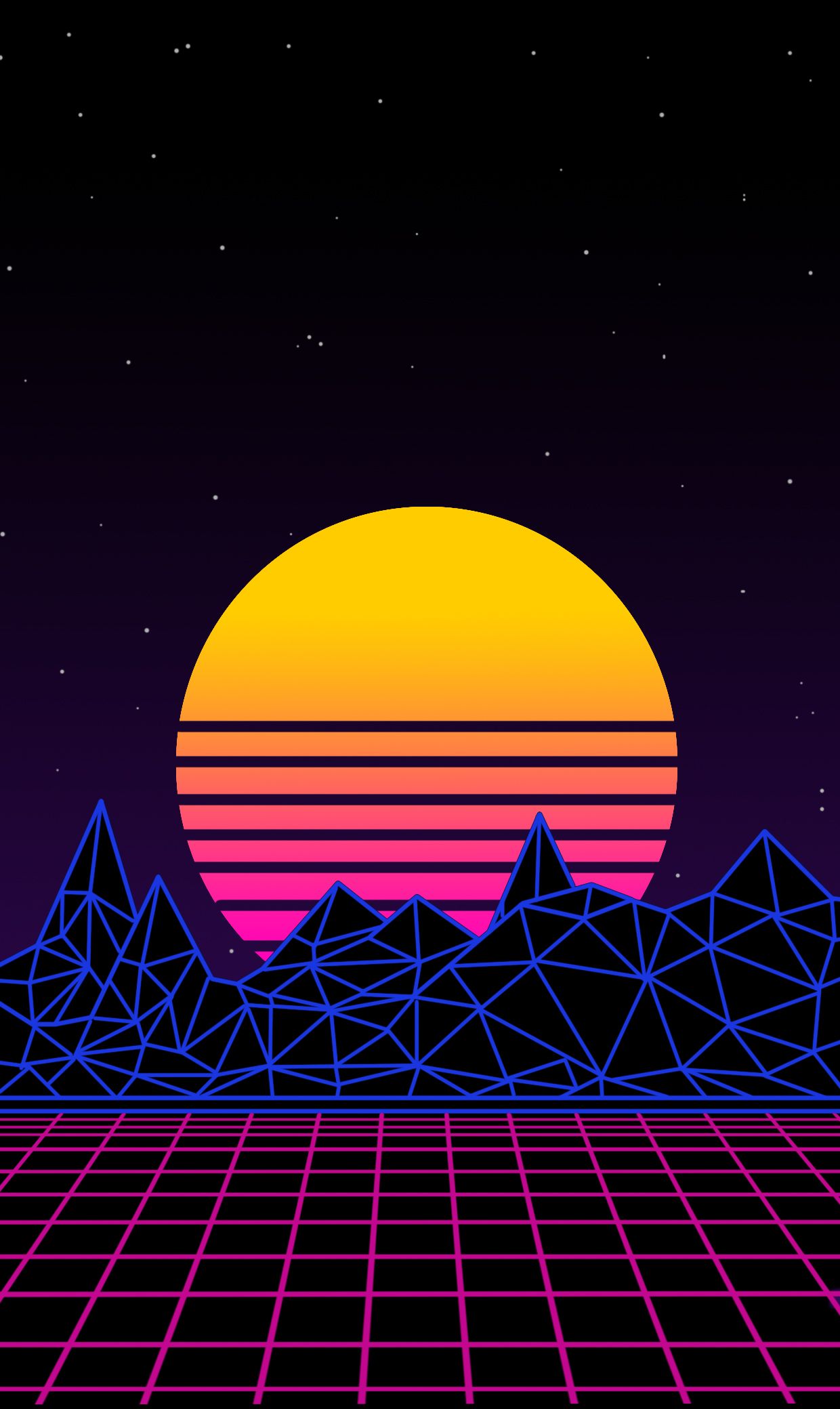 Cool retro sunset wallpapers