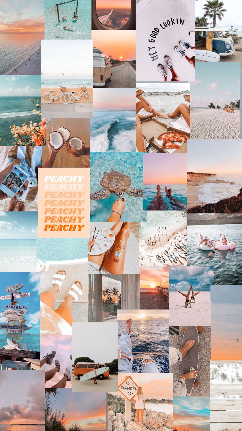 Download Free 100 + aesthetic summer collage Wallpapers