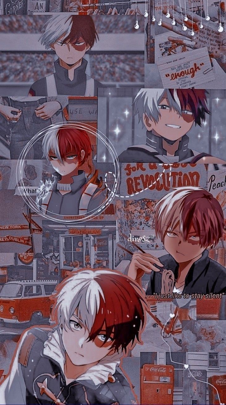 Shoto todoroki anime wallpaper iphone cool anime wallpapers anime wallpaper