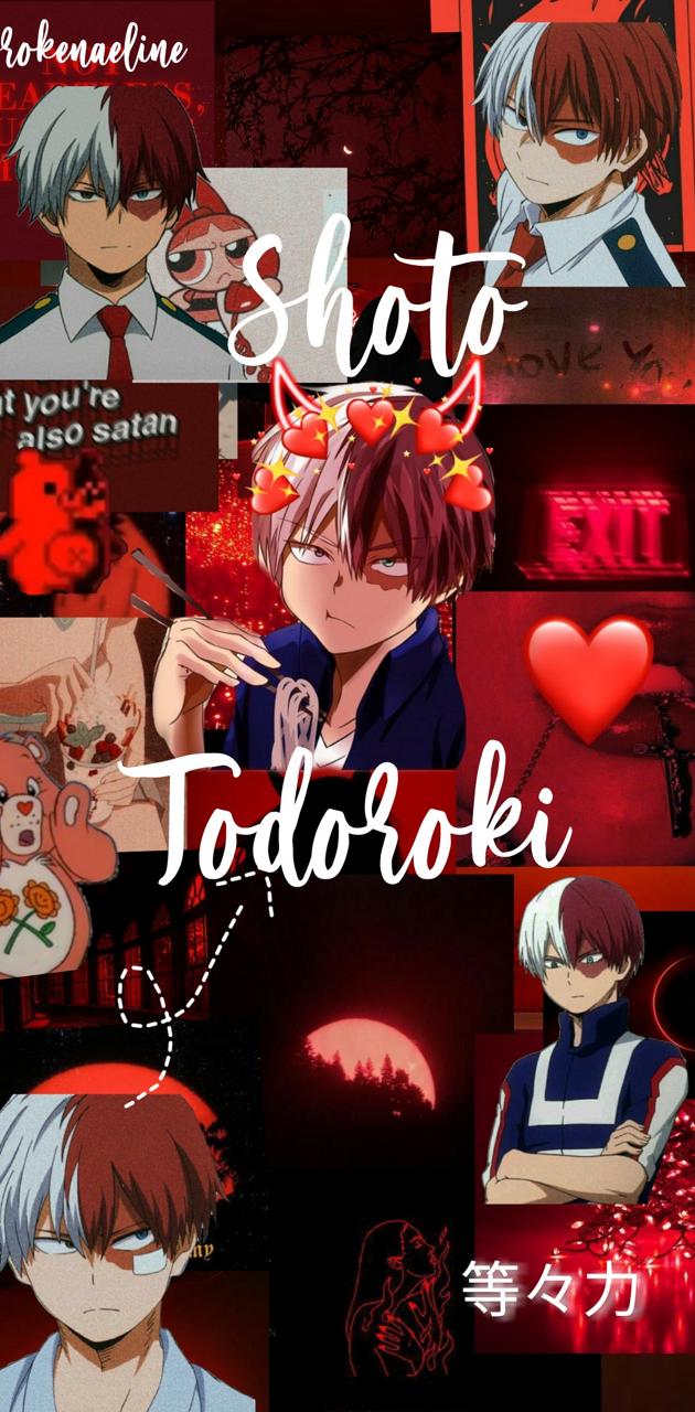 Todoroki anime aesthetics wallpapers