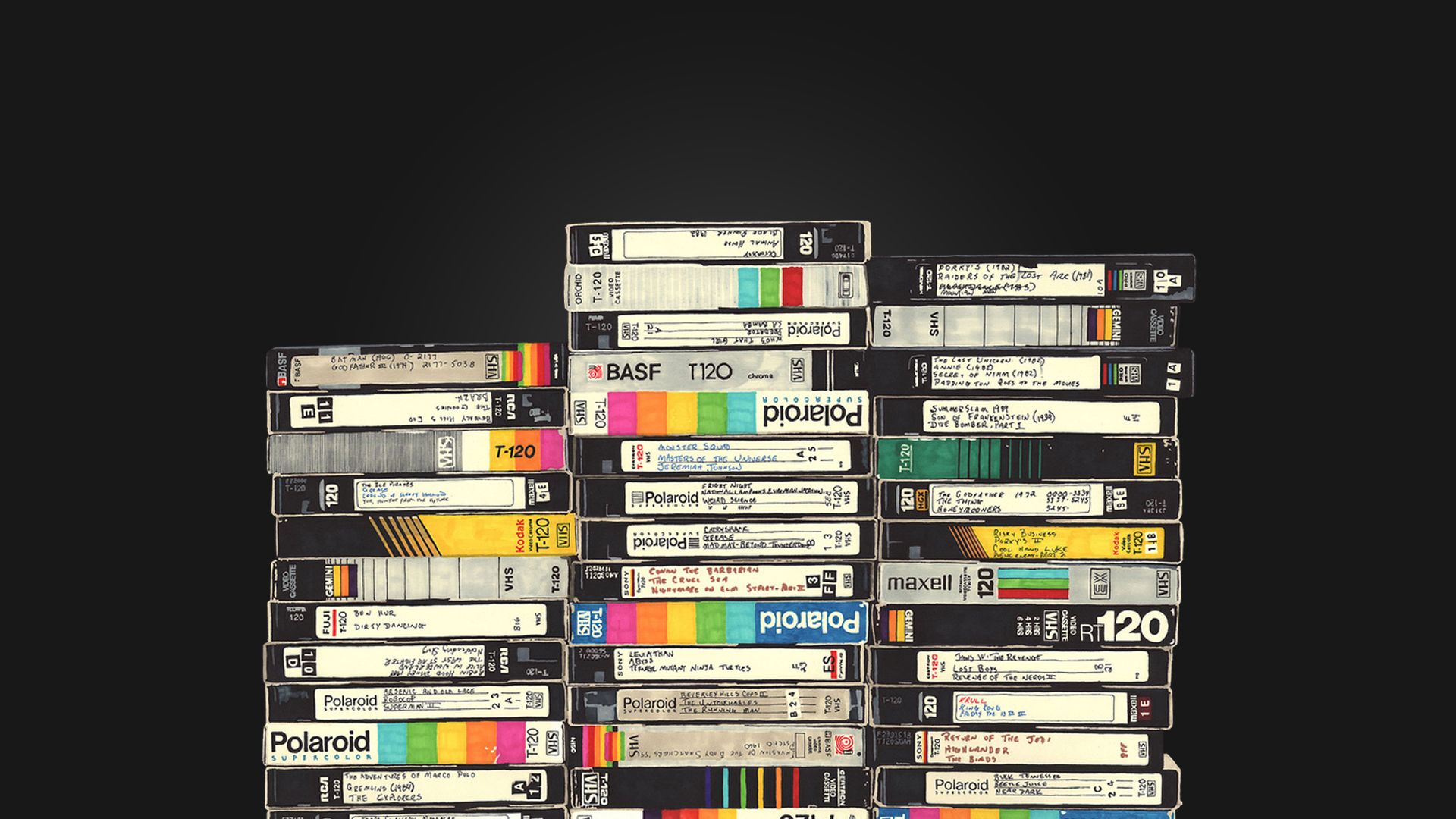 Vhs tapes wallpapers