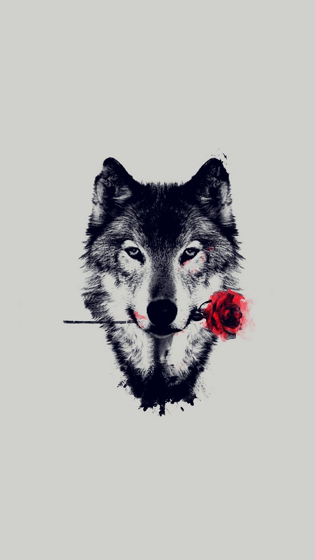 Wolf art iphone wallpapers