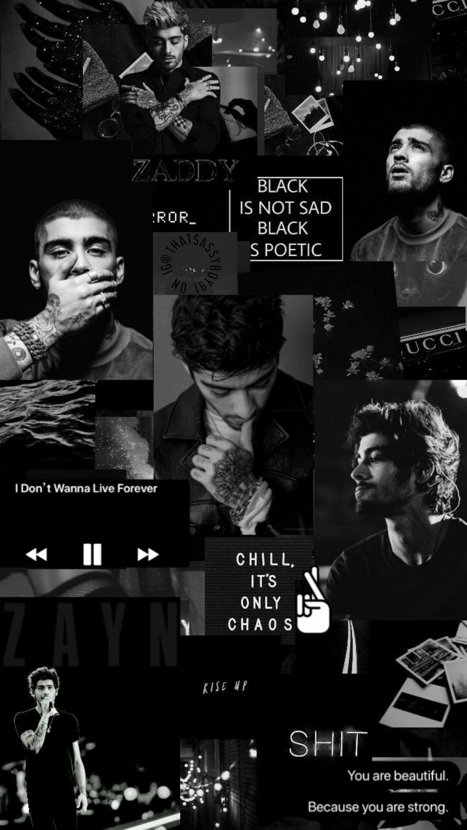 Zayn malik wallapapers zayn malik aesthetic zayn malik black from thatsassyboy on instagram abstract wallpaper backgrounds you are beautiful you are strong