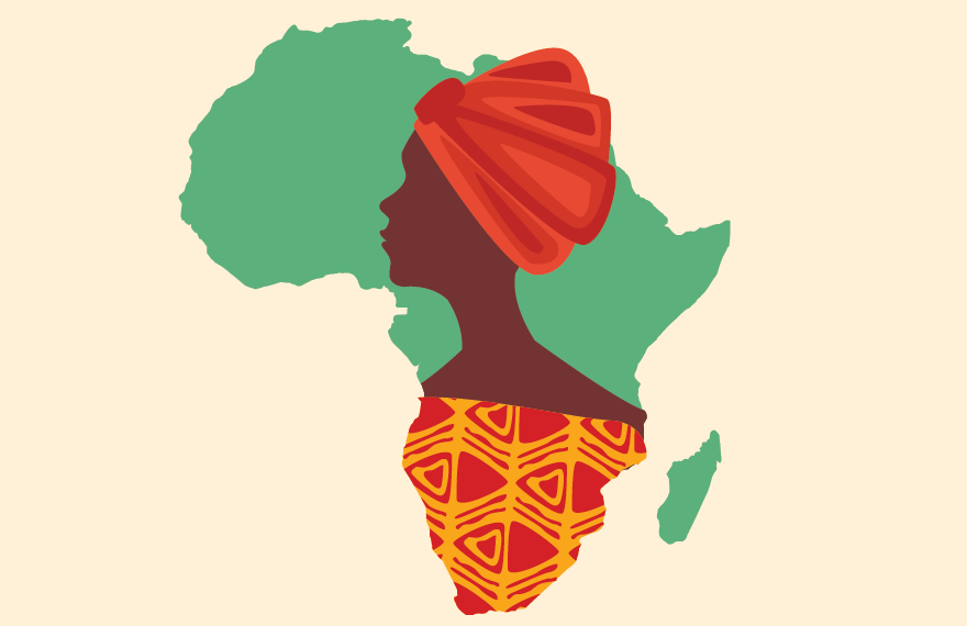 Free african unity day vector