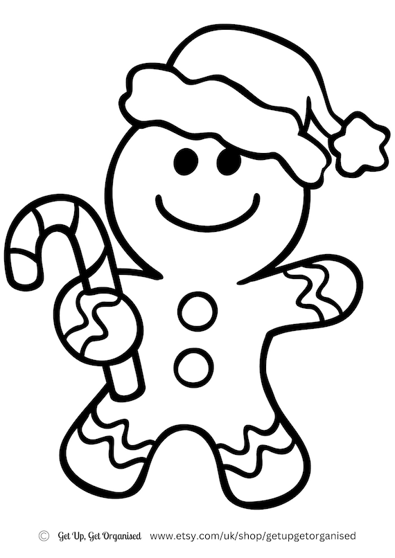 Christmas colouring pages