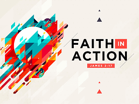 Faith in action church flyer â