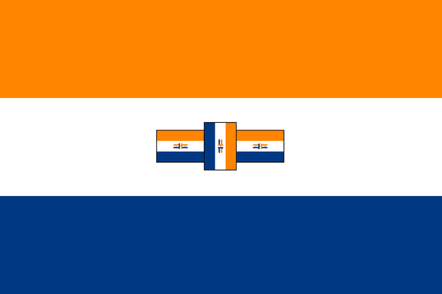 South african apartheid flag done in the style of the south african apartheid flag rvexillology