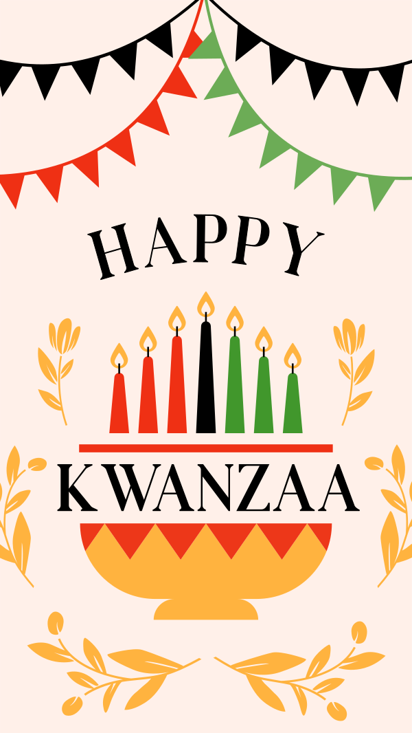 Kwanzaa banners facebook story facebook story maker