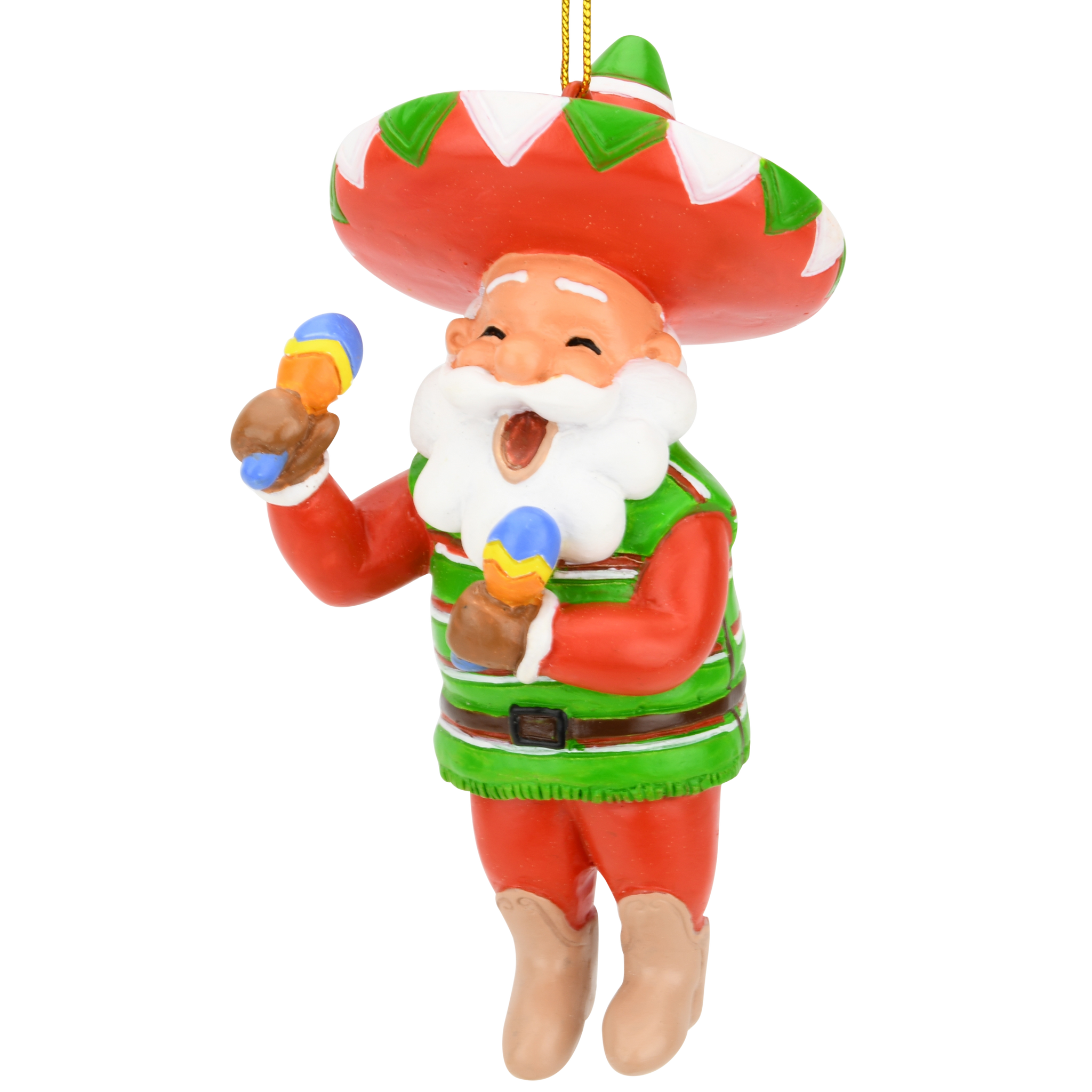 Fiesta santa christmas ornament tree buddees