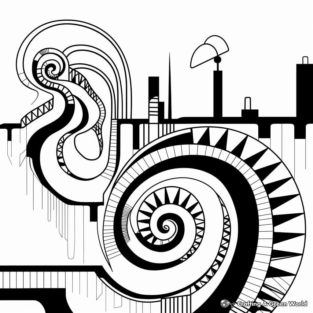 Millipede coloring pages