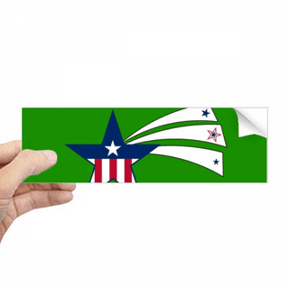 Stars and bars flag sticker