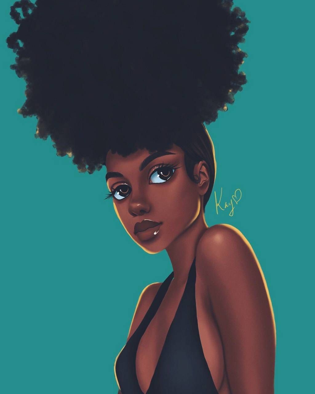 Black afro wallpapers