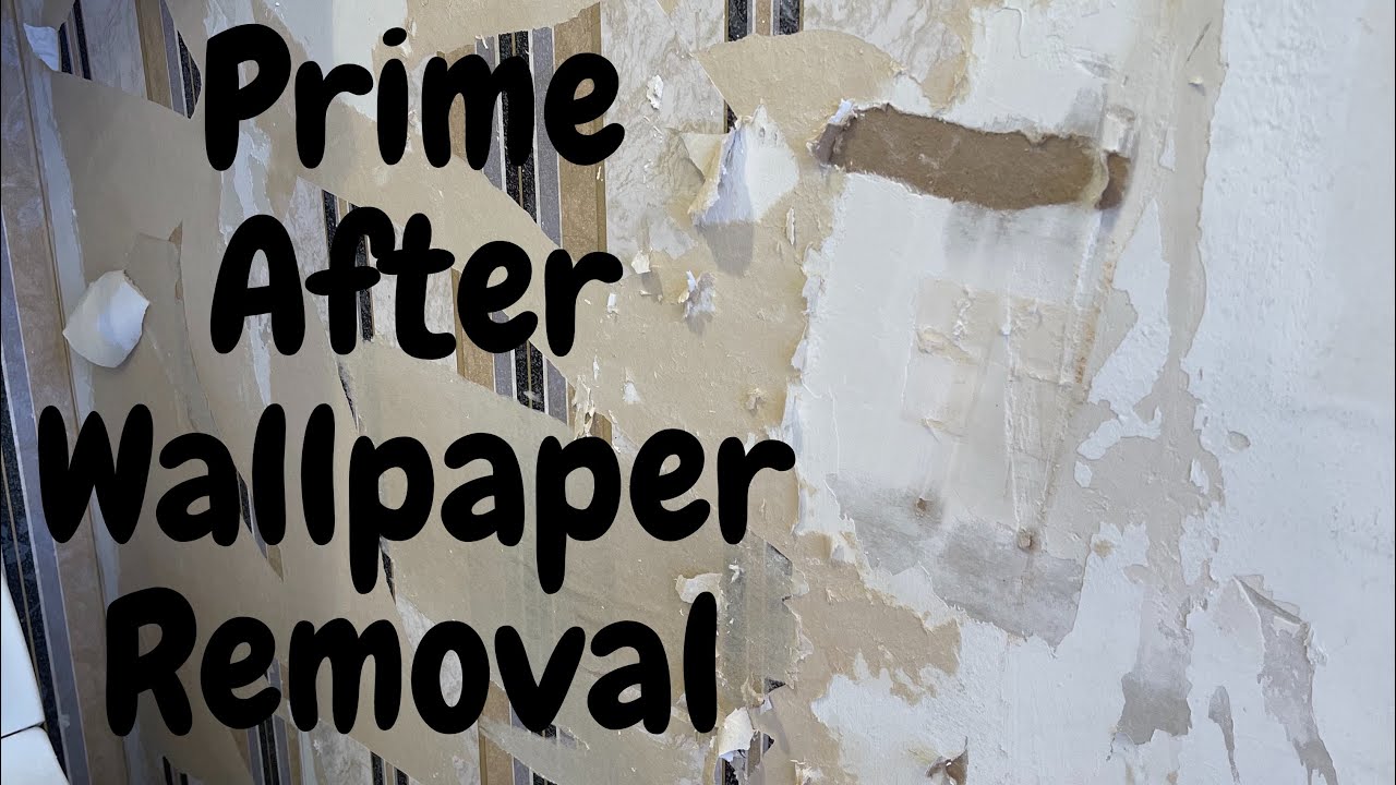 After wallpaper removal what primer is best on the wall