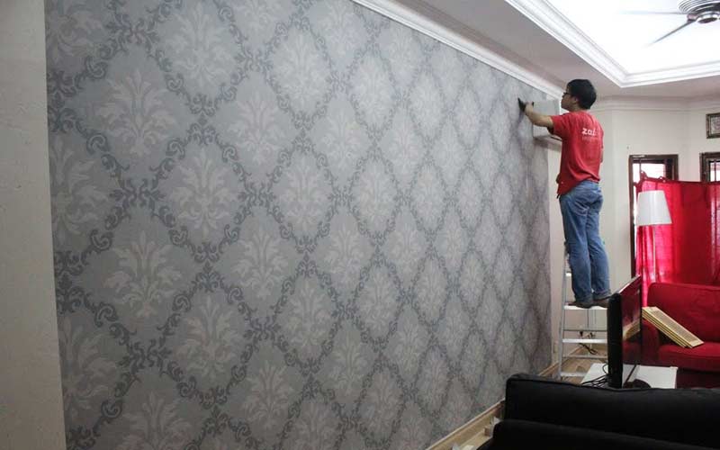 Biaya Pasang Wallpaper Dinding Rumah Melalui Jasa Profesional