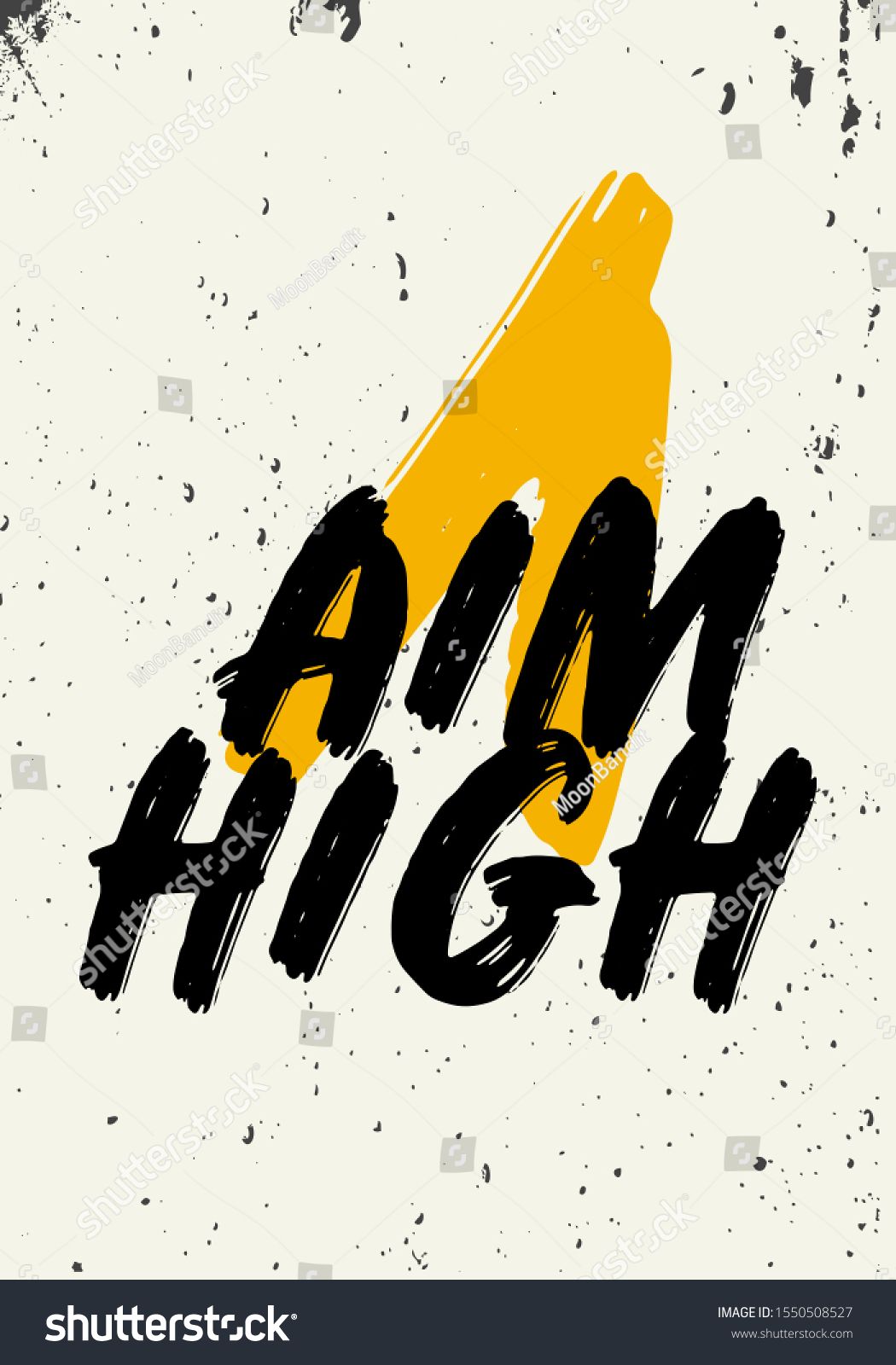 Aim high motivational quotes t shirt stock vector royalty free motivational quotes running motivation quotes motivational quotes wallpaper