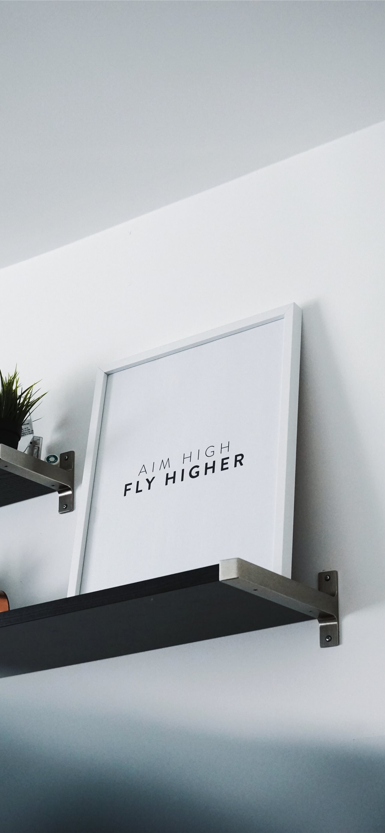 Aim high fly higher photo frame iphone wallpapers free download