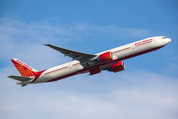 Air india flight stock photos pictures royalty