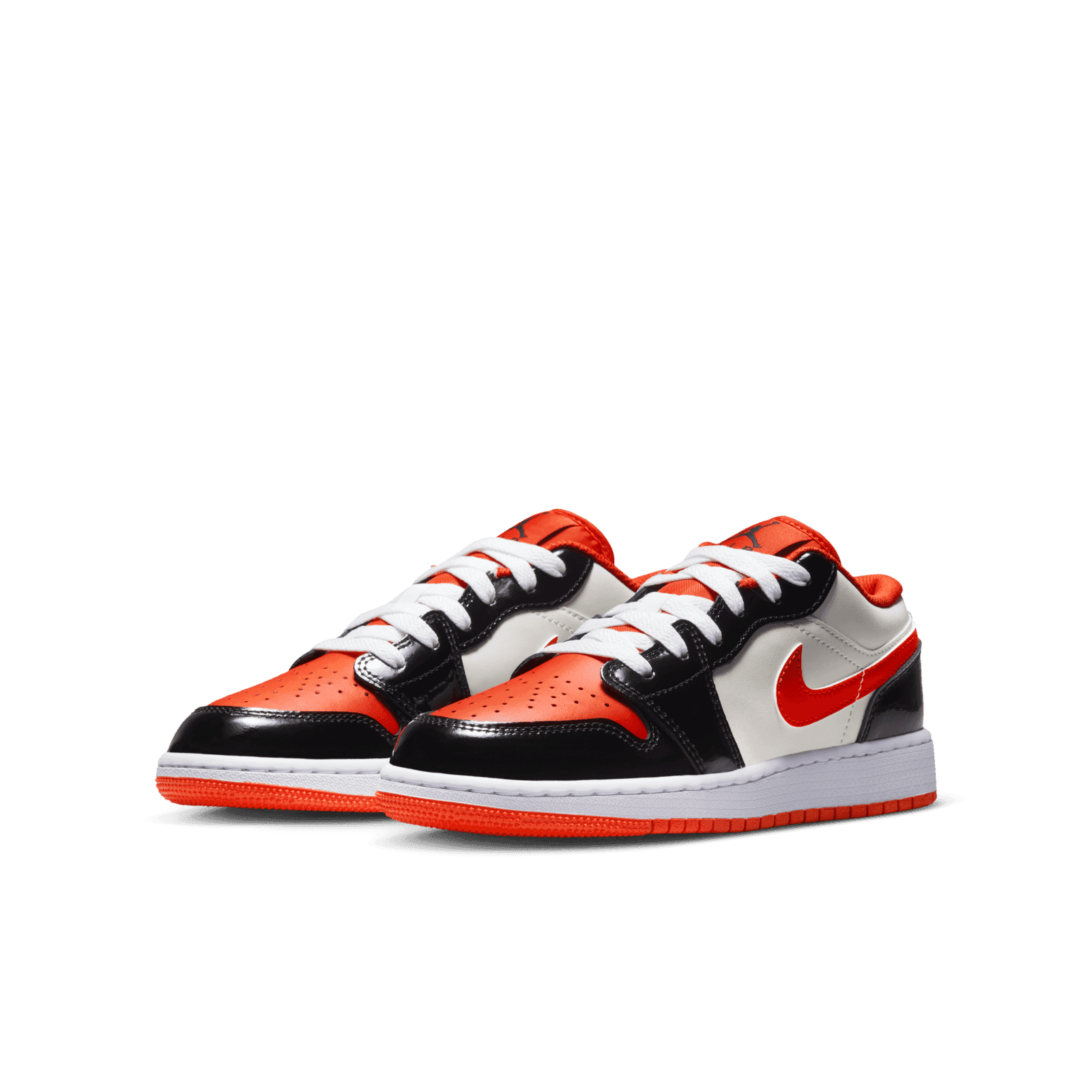 Air jordan low team orange black gs