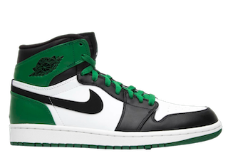 Air jordan retro high og lucky green