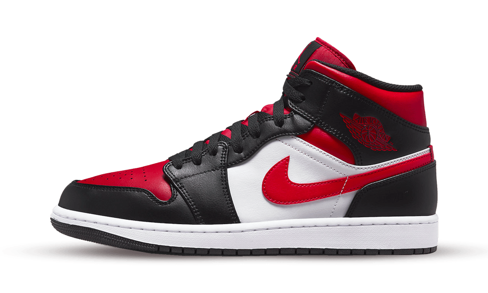 Air jordan mid alternate bred toe