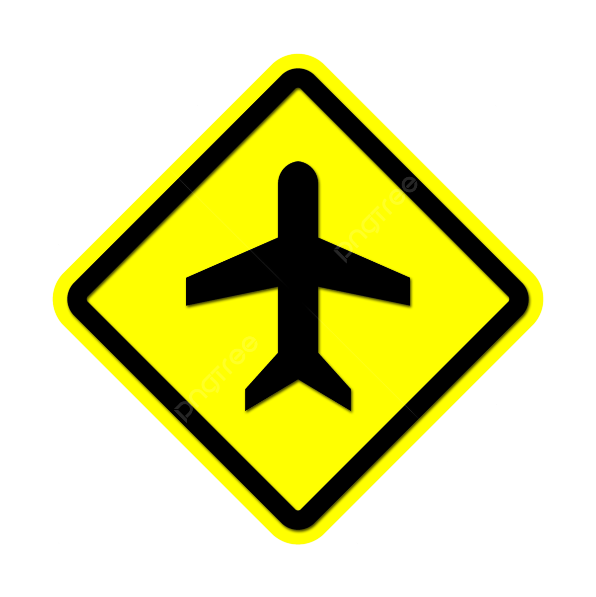 Airport sign png vector psd and clipart with transparent background for free download