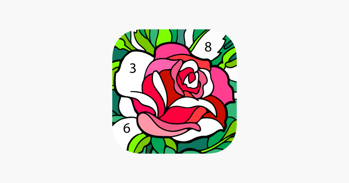 Happy color colour by numbers on the app store