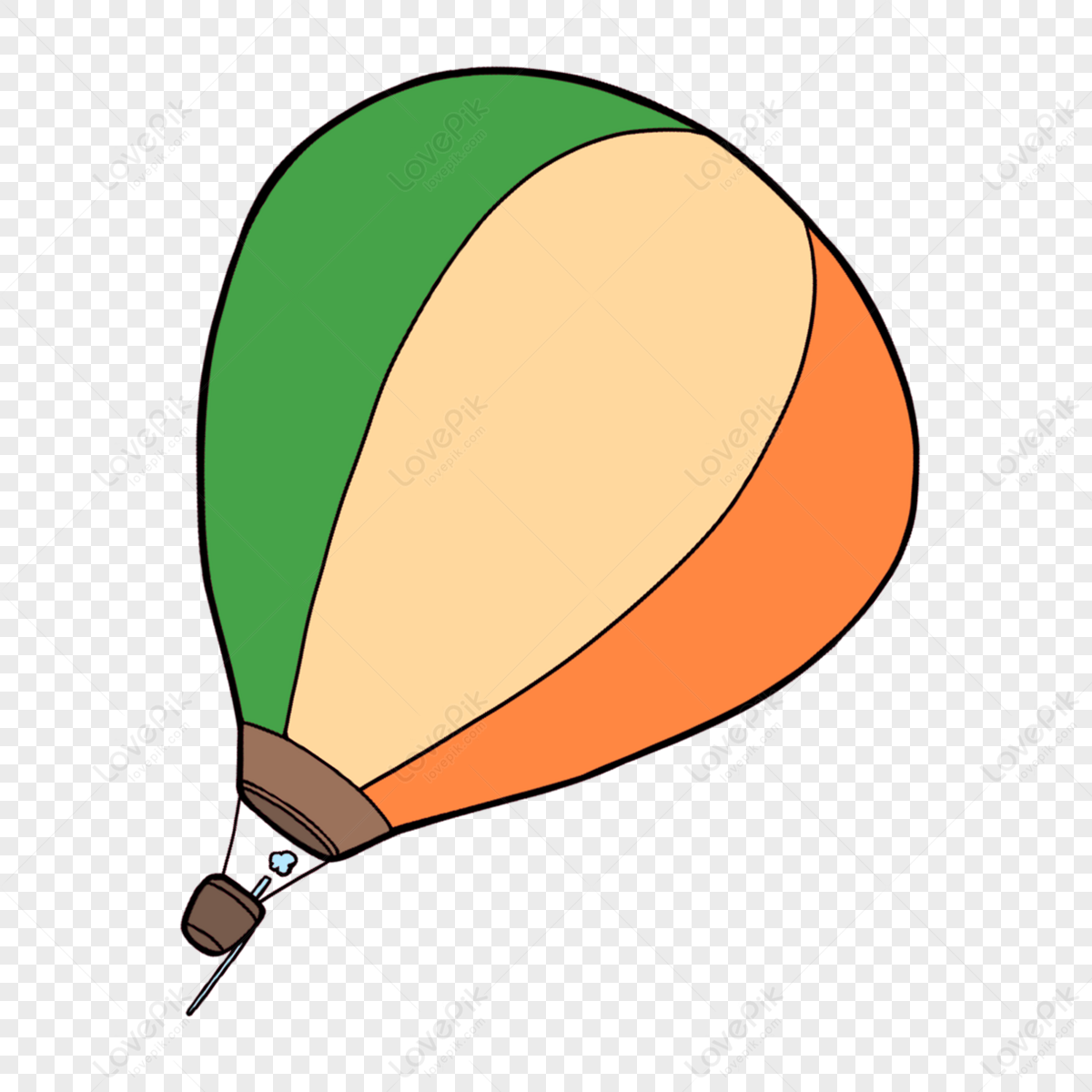 Hot air balloon png image free download and clipart image for free download