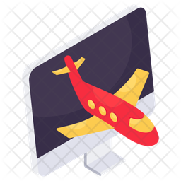 Flight booking app icons