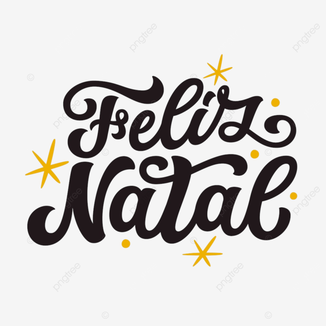 Feliz natal vector art png feliz natal slogan decorative new message greeting lettering png image for free download