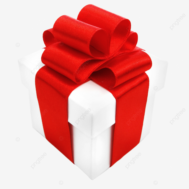 White gift box with red ribbon ribbon studio valentine design png transparent image and clipart for free download