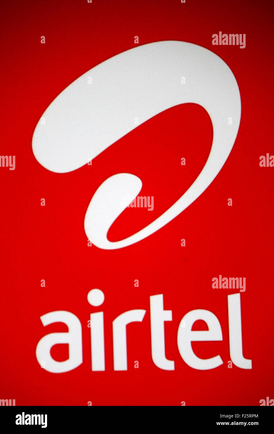 Brand name airtel logo hi