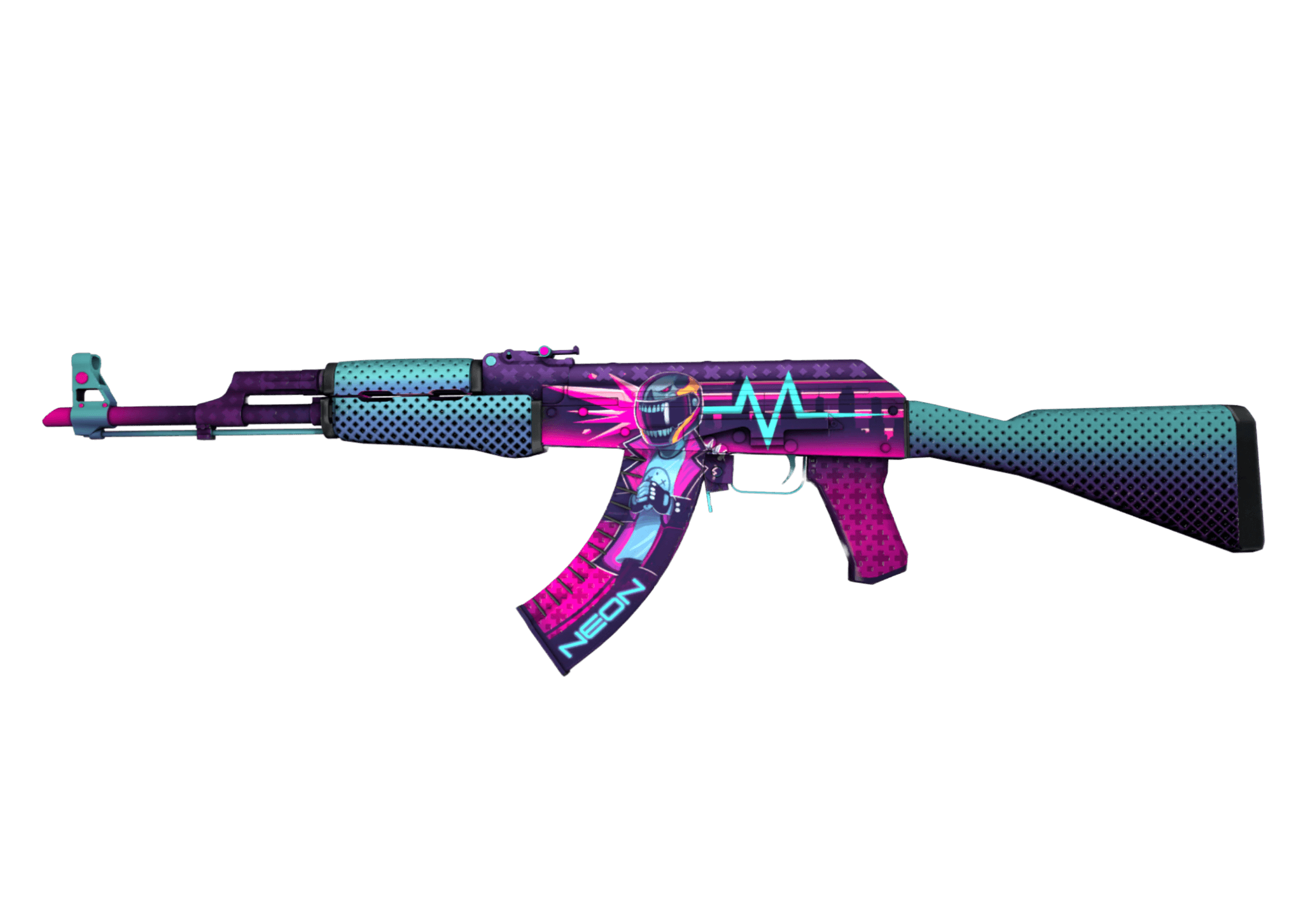 Neon rider ak rgb decor