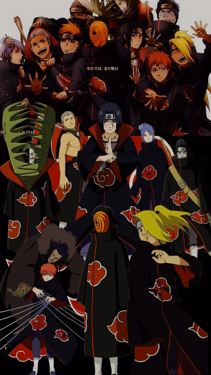 Akatsuki wallpaper aesthetic byrfimnda