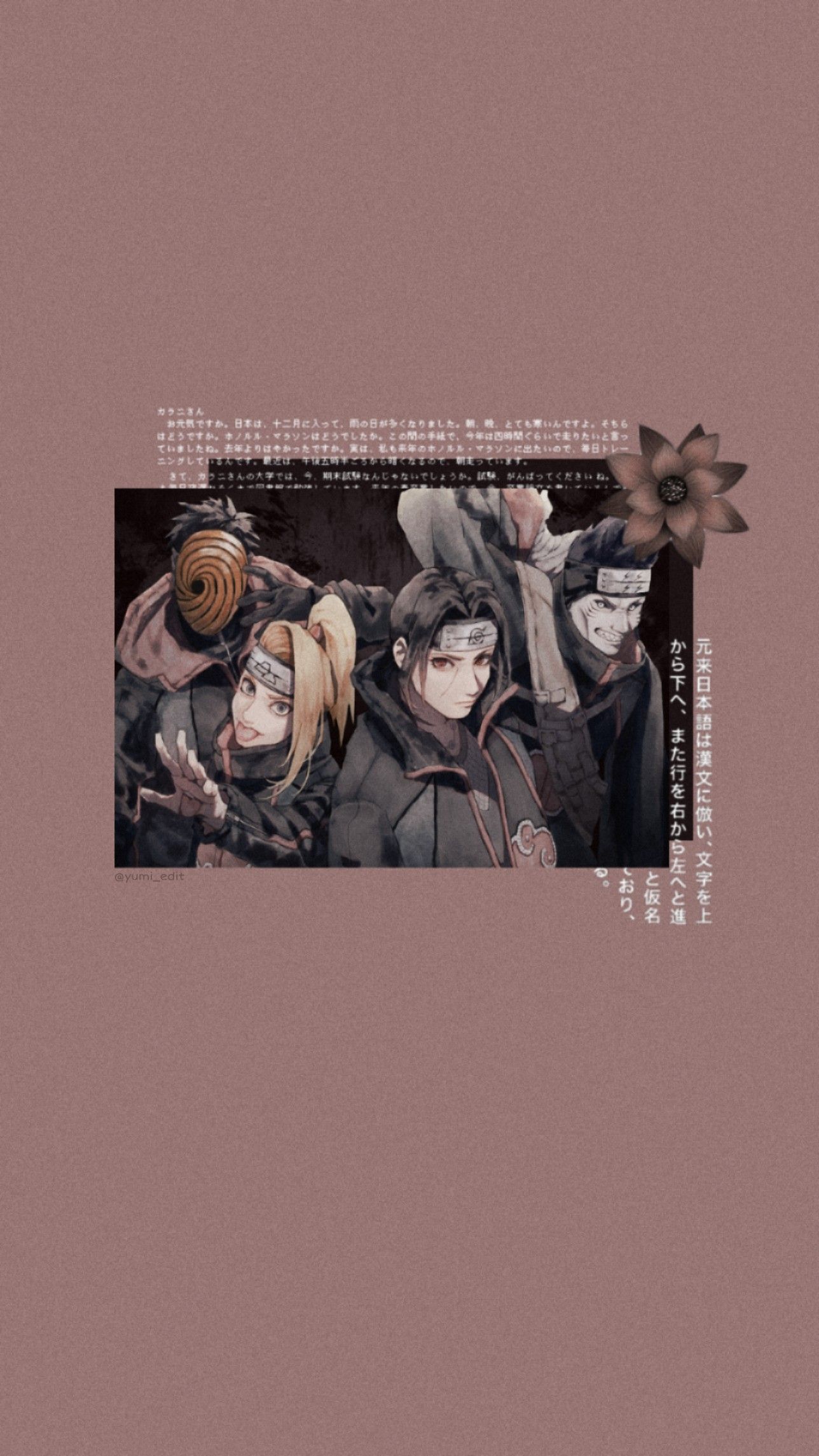 Akatsuki aesthetic wallpaper naruto akatsuki naruto wallpaper funny iphone wallpaper