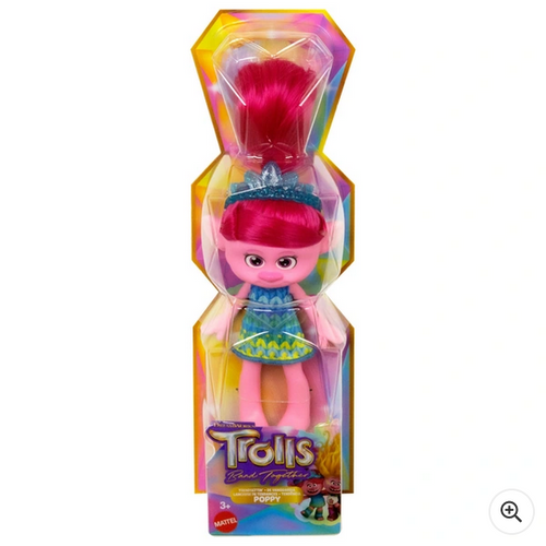 Trolls band together queen poppy small cm doll â iewarehouse