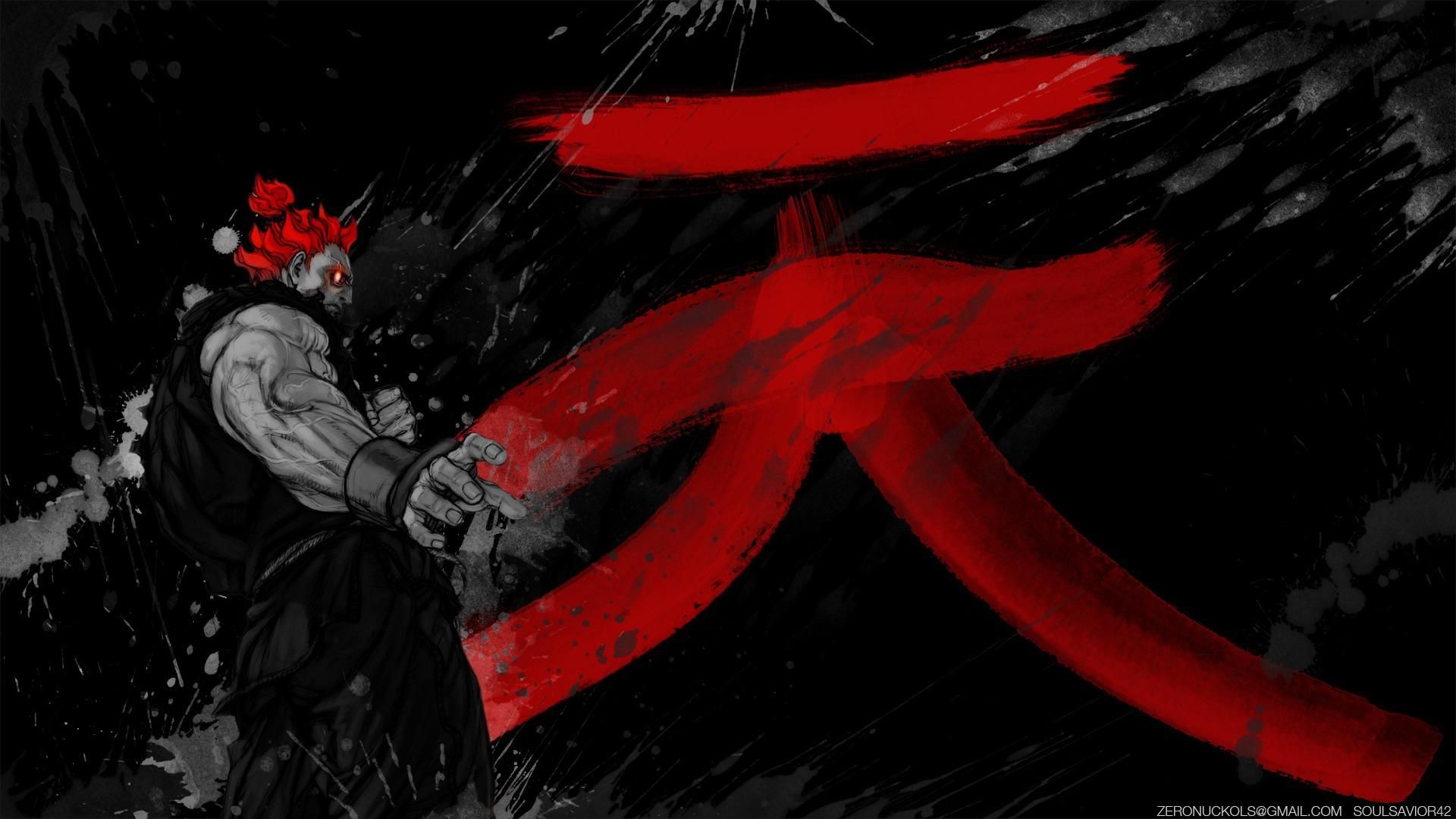 Street fighter IV - AKUMA by limandao on deviantART