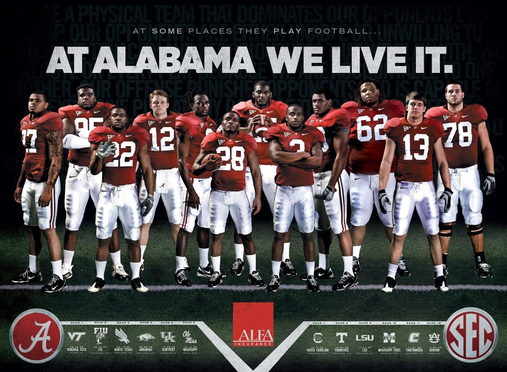 Alabama football cool wallpapers