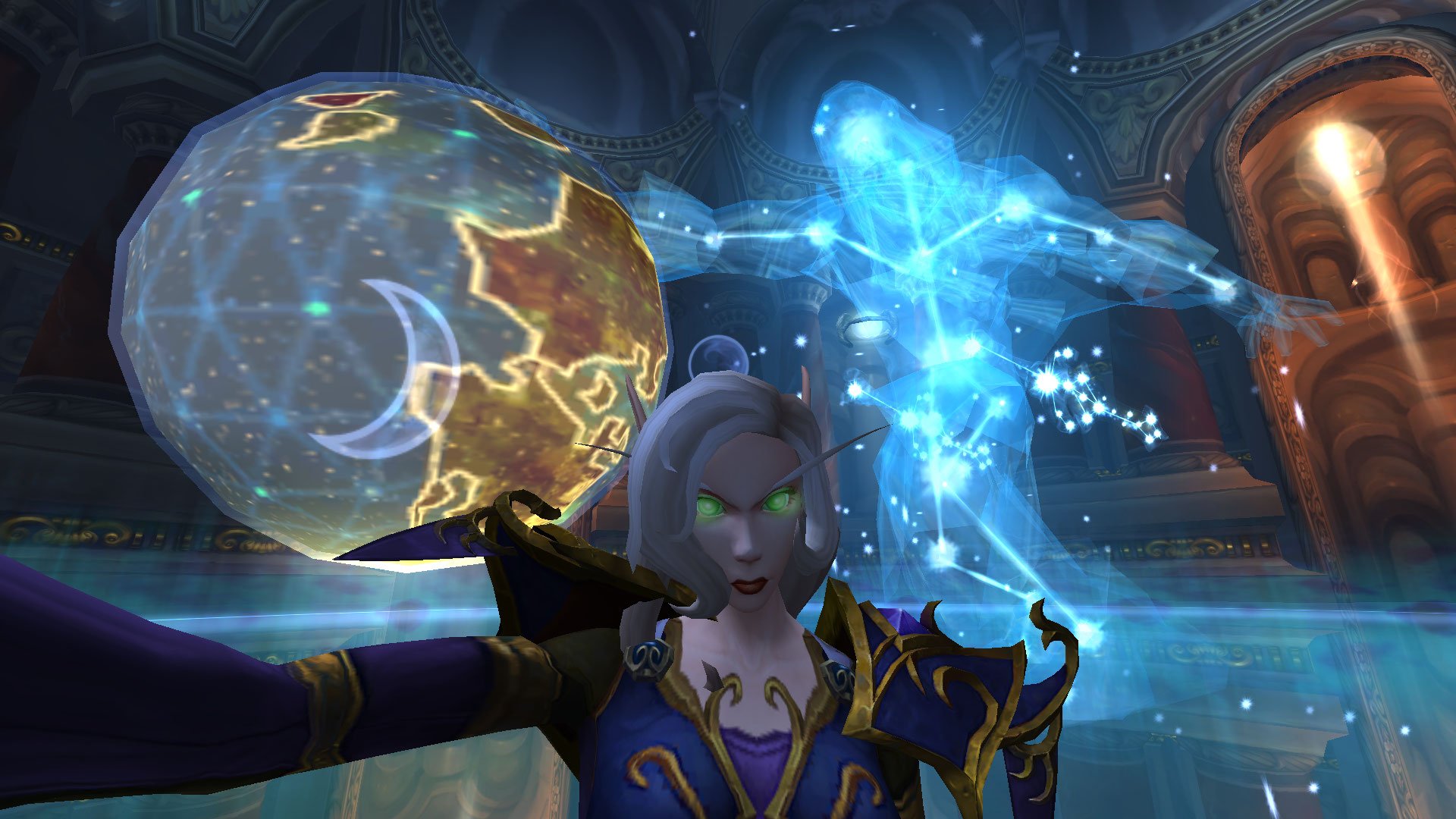 Arãana of silvermoon on cosmic selfie algalon observer ulduar wowselfie warcraft httpstcoexndujjxyj