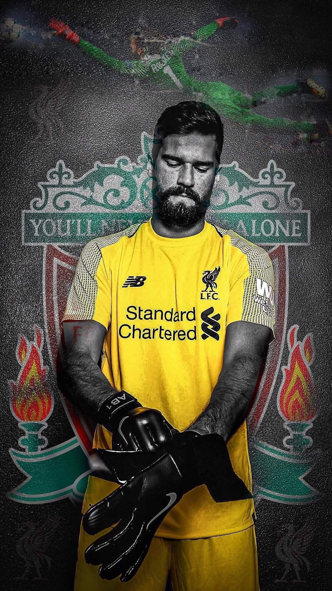 Alisson becker liverpool wallpapers