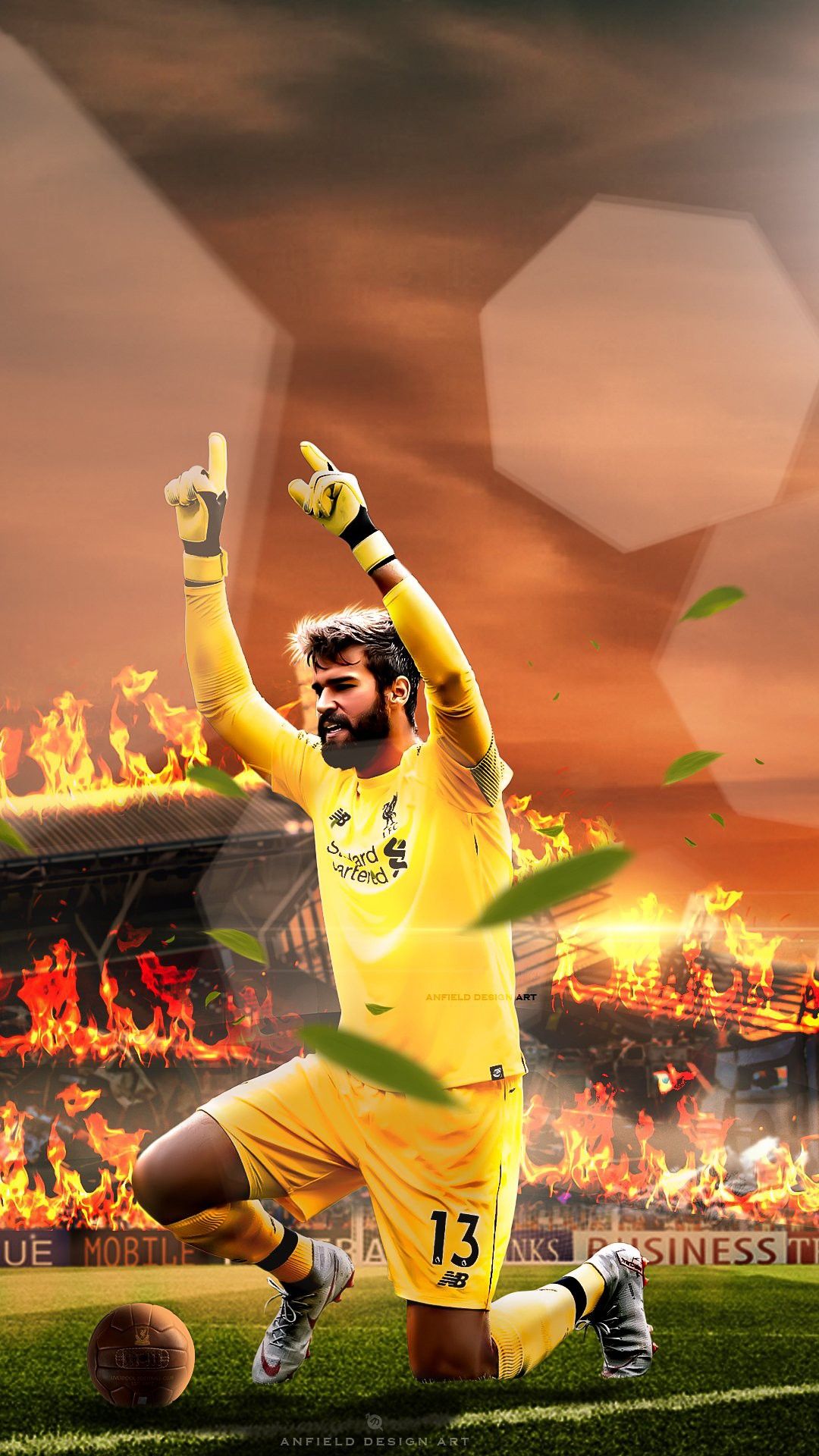 Alisson becker hd mobile wallpapers at liverpool fc